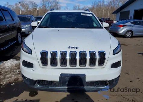 2015 Jeep Cherokee Limited from USA, damaged, VIN 1C4PJMDS5FW668381